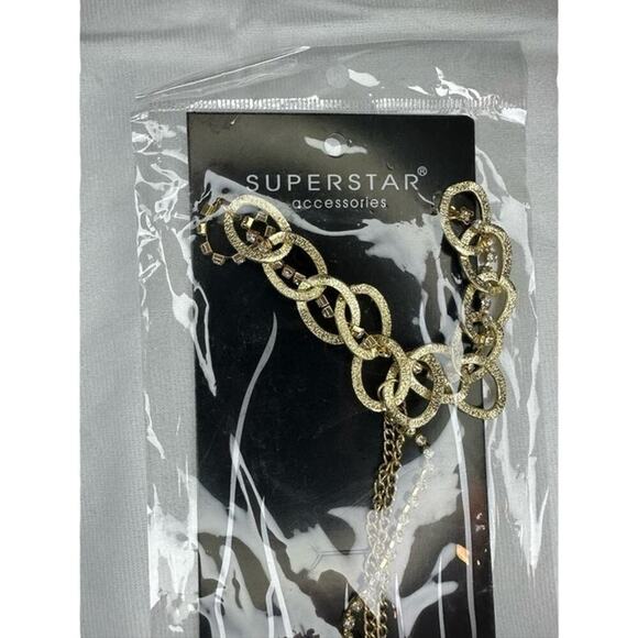 Superstar Accessories Women’s Gold One Size Hand Jewerly - Picture 5 of 6